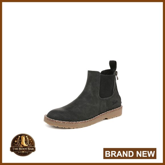 Women's Chelsea Boots with Double Zipper Water Resistant Ankle Height